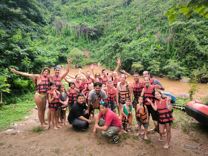rafting group