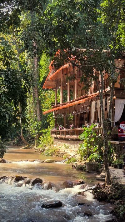 בית קפה וגסטהאוס Ban Tarnchevee Homestay